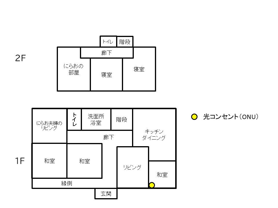 にらお家間取り図